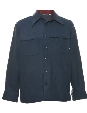Navy Wool Jacket - M
