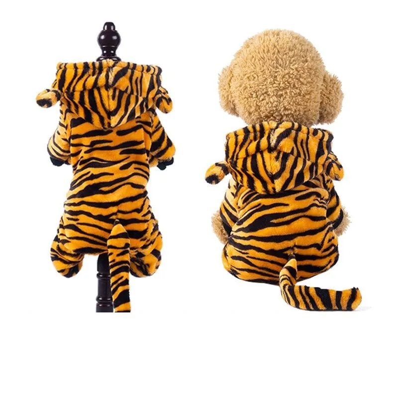 Pet's Soft Warm Fleece Jumpsuits