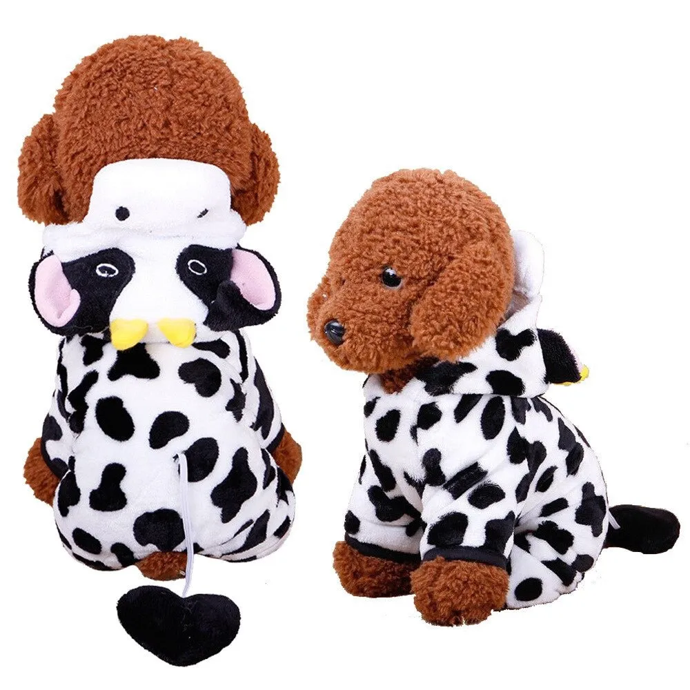 Pet's Soft Warm Fleece Jumpsuits