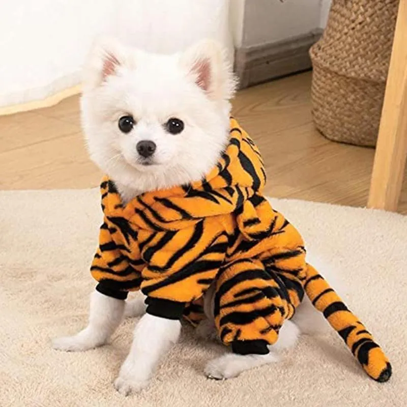 Pet's Soft Warm Fleece Jumpsuits