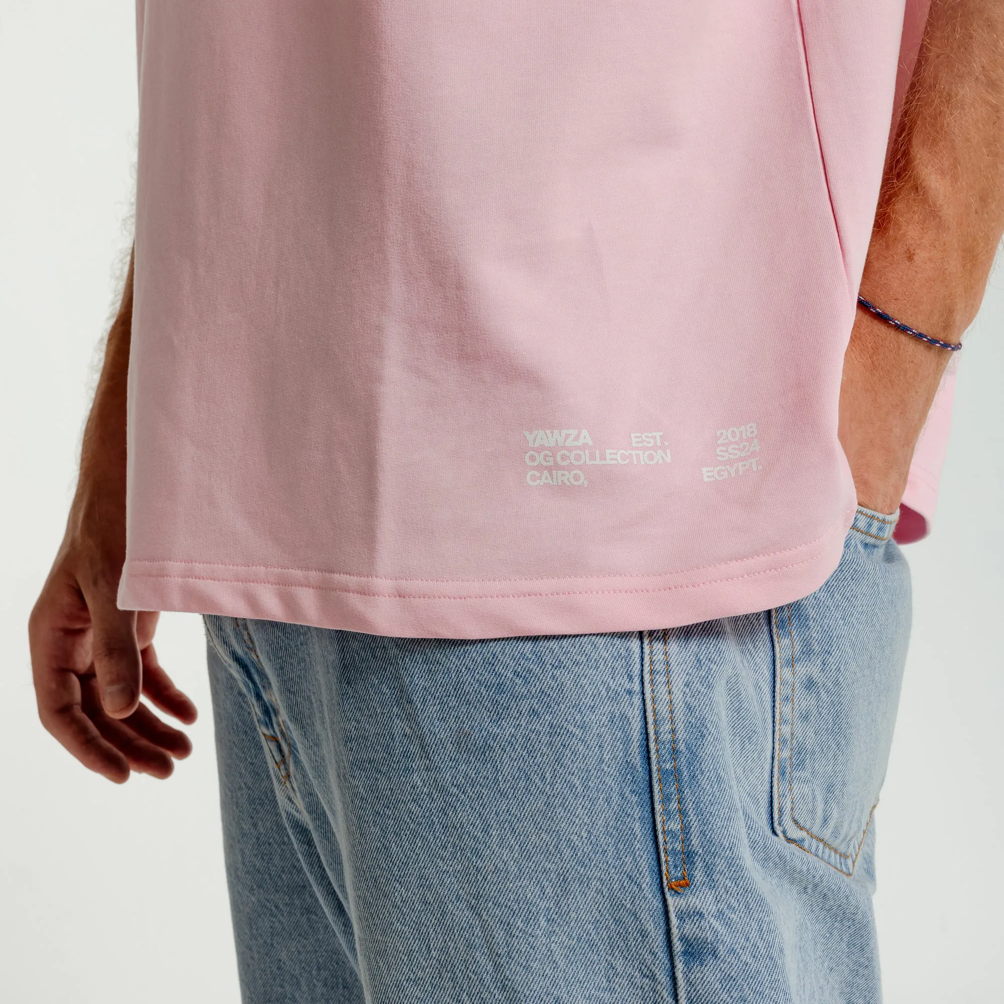 Pink Oversized Tee