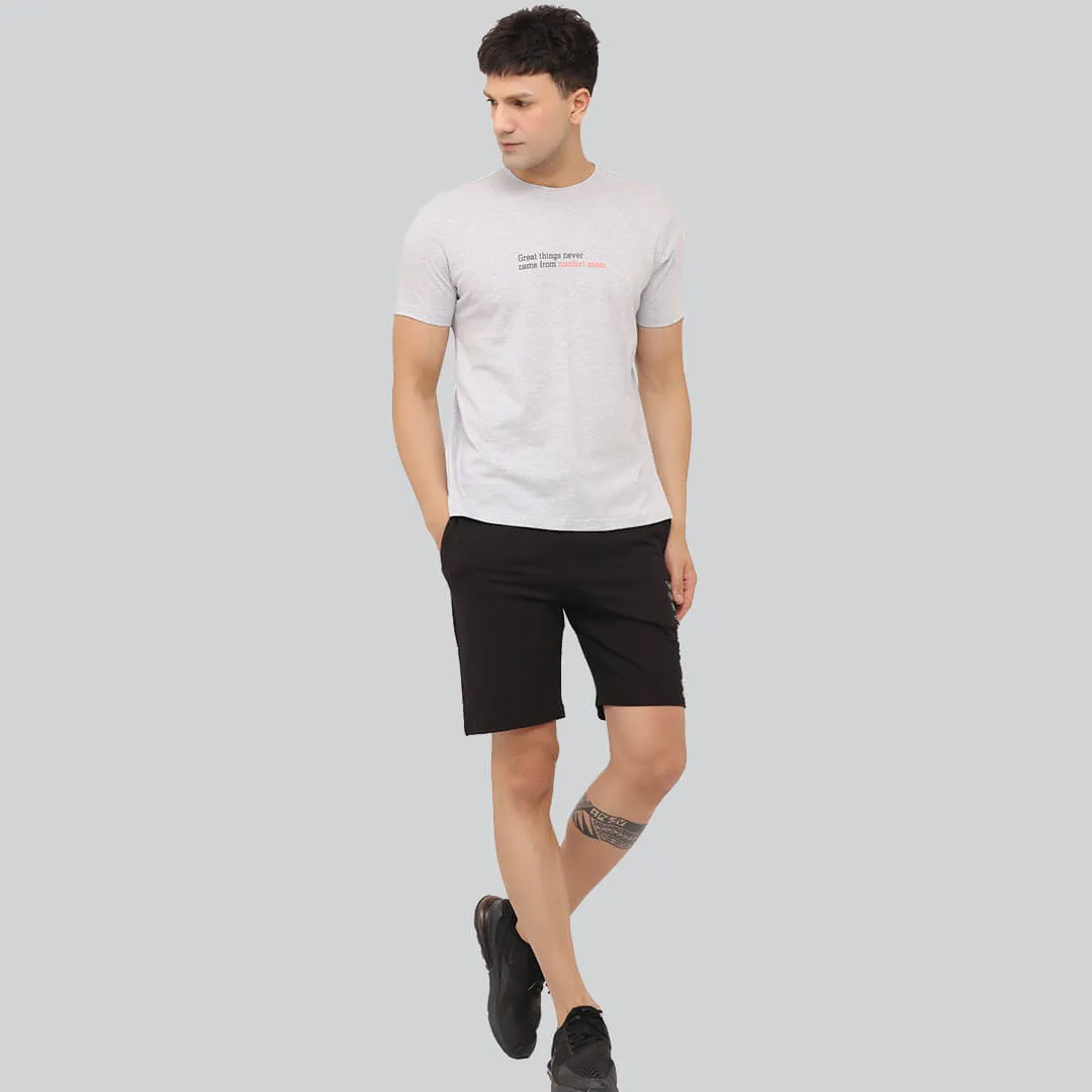 Printed Shorts - Black (portland)