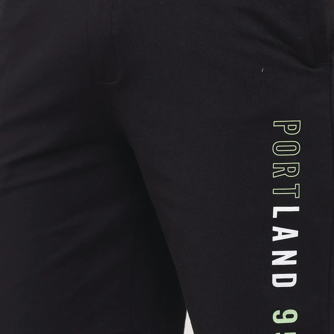 Printed Shorts - Black (portland)