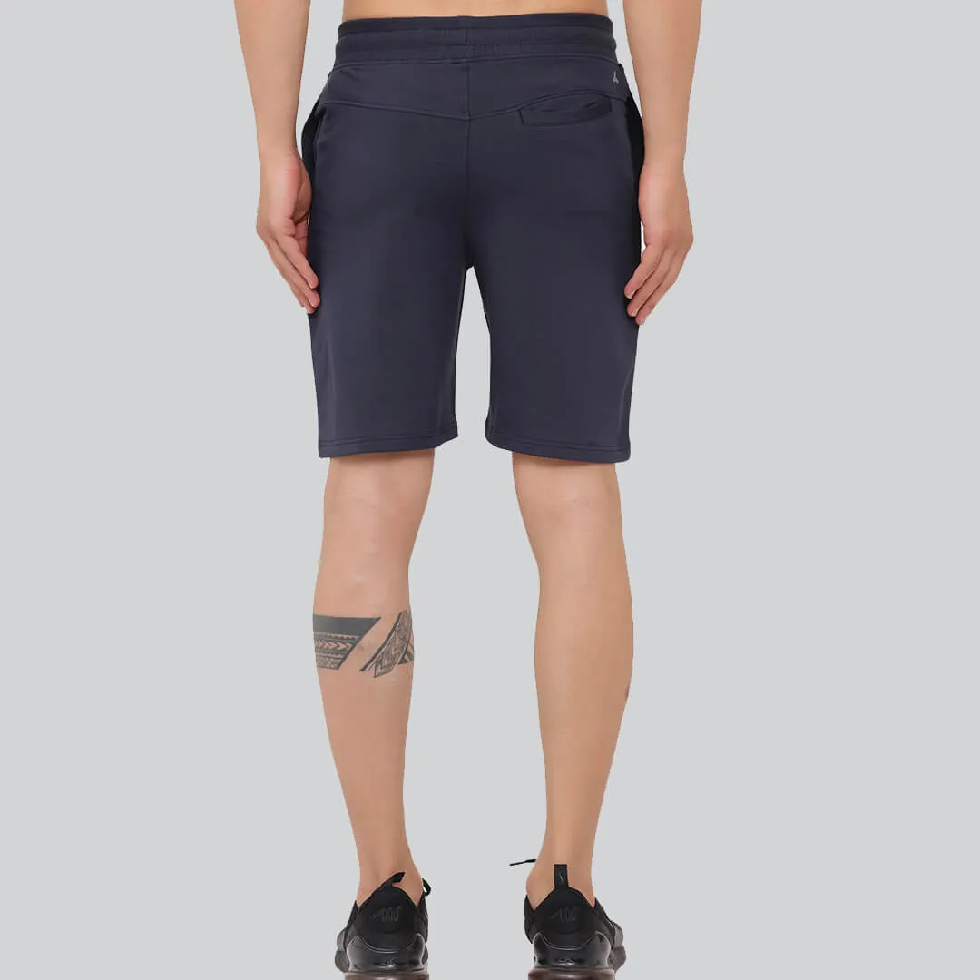 Printed Shorts - Blue Graphite