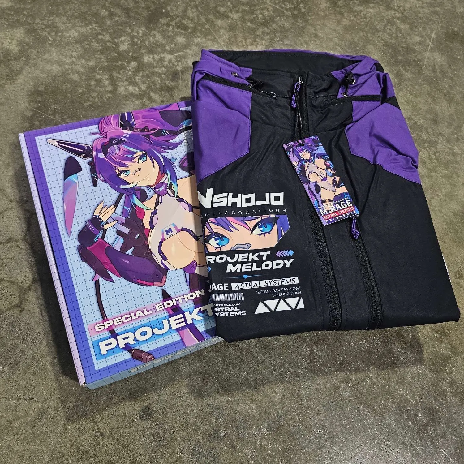 PROJEKT MELODY WINDBREAKER (VSHOJO x M.RAGE)