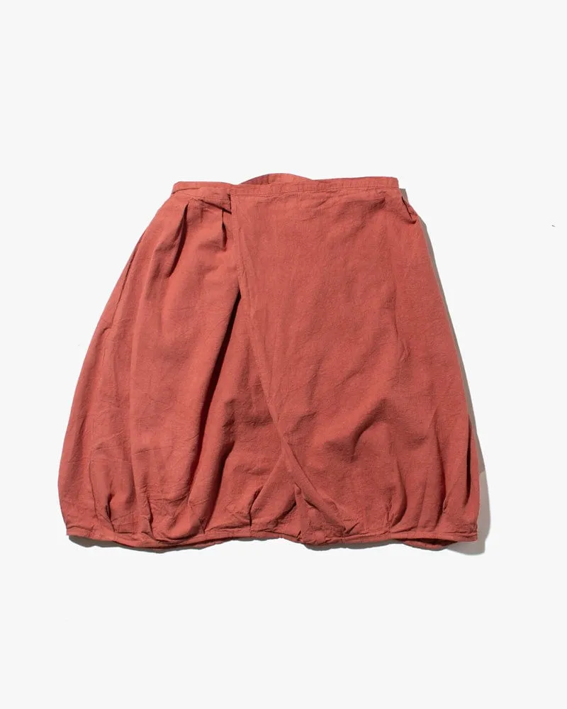 Prospective Flow Skirt, Chaku, Wine Red