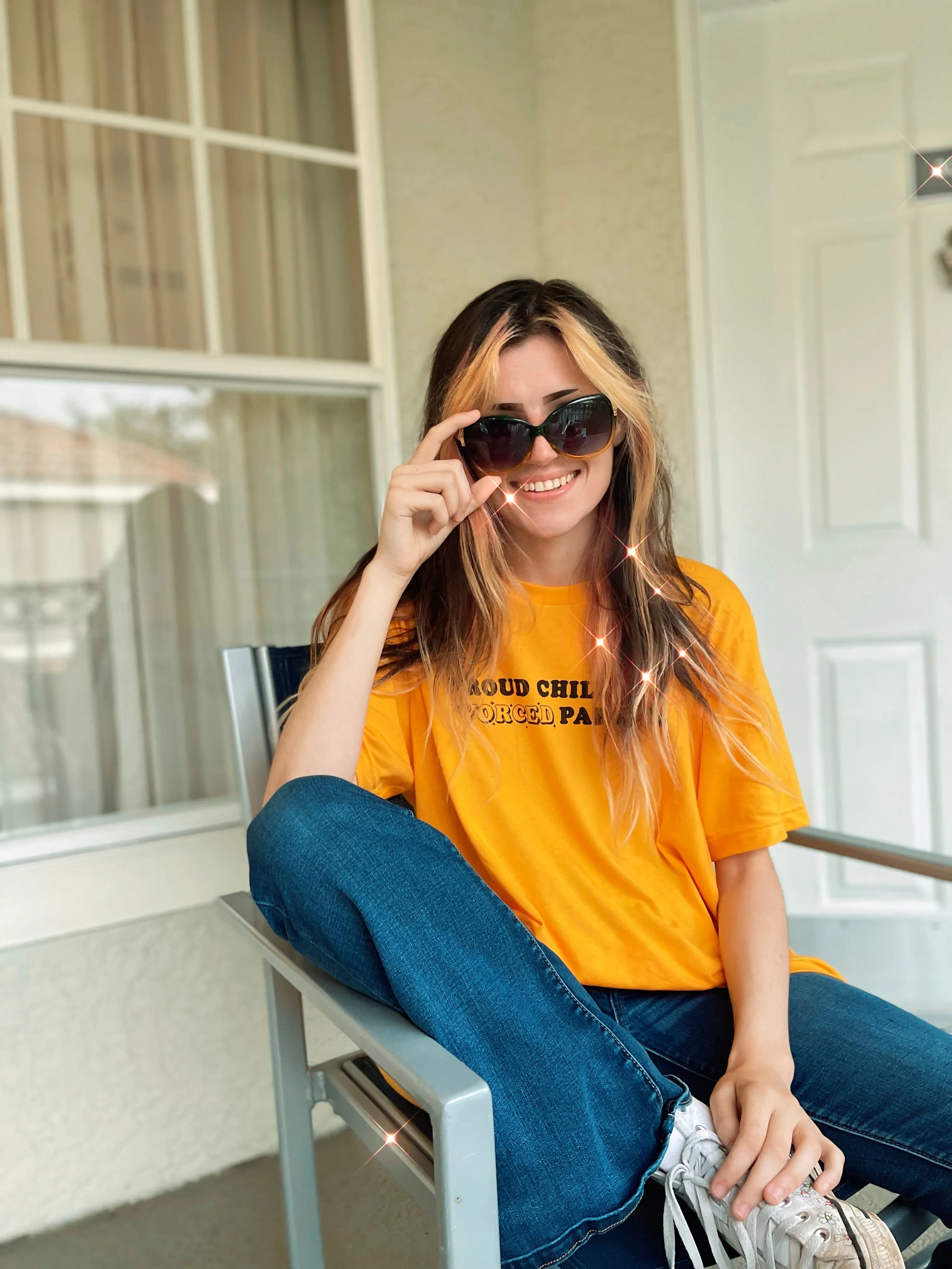 Proud Child of Divorced Parents Graphic Tee