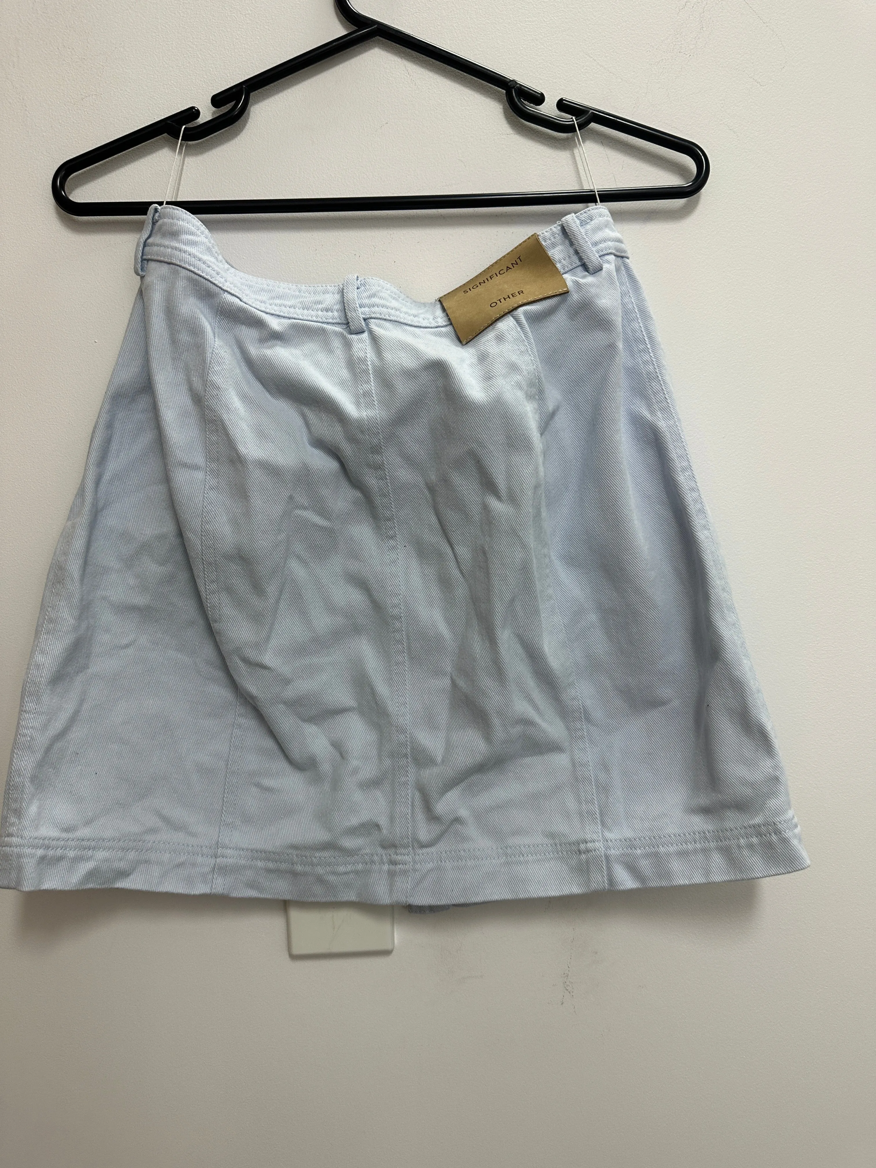 Regina Mini Skirt in Sky Blue