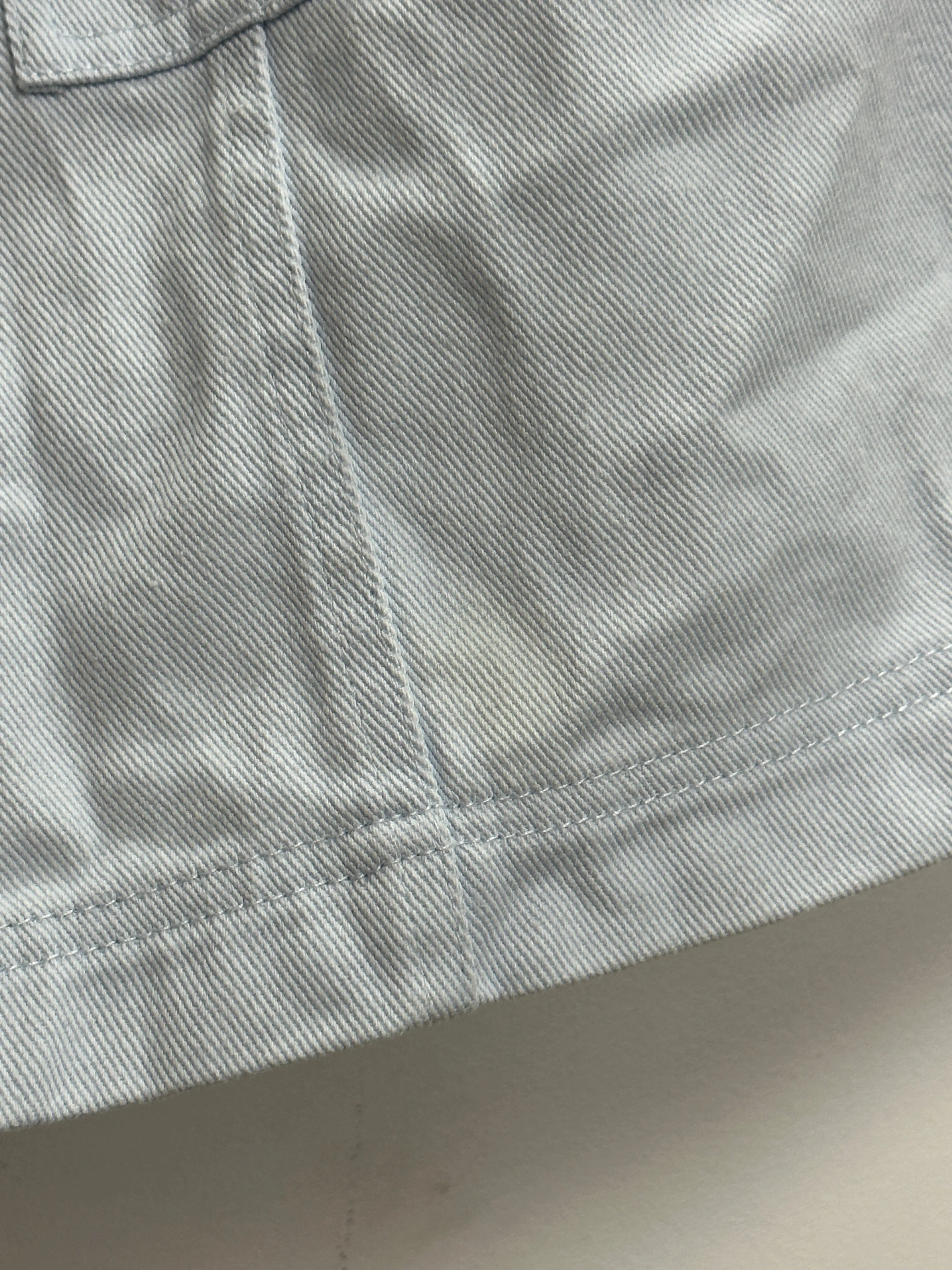 Regina Mini Skirt in Sky Blue