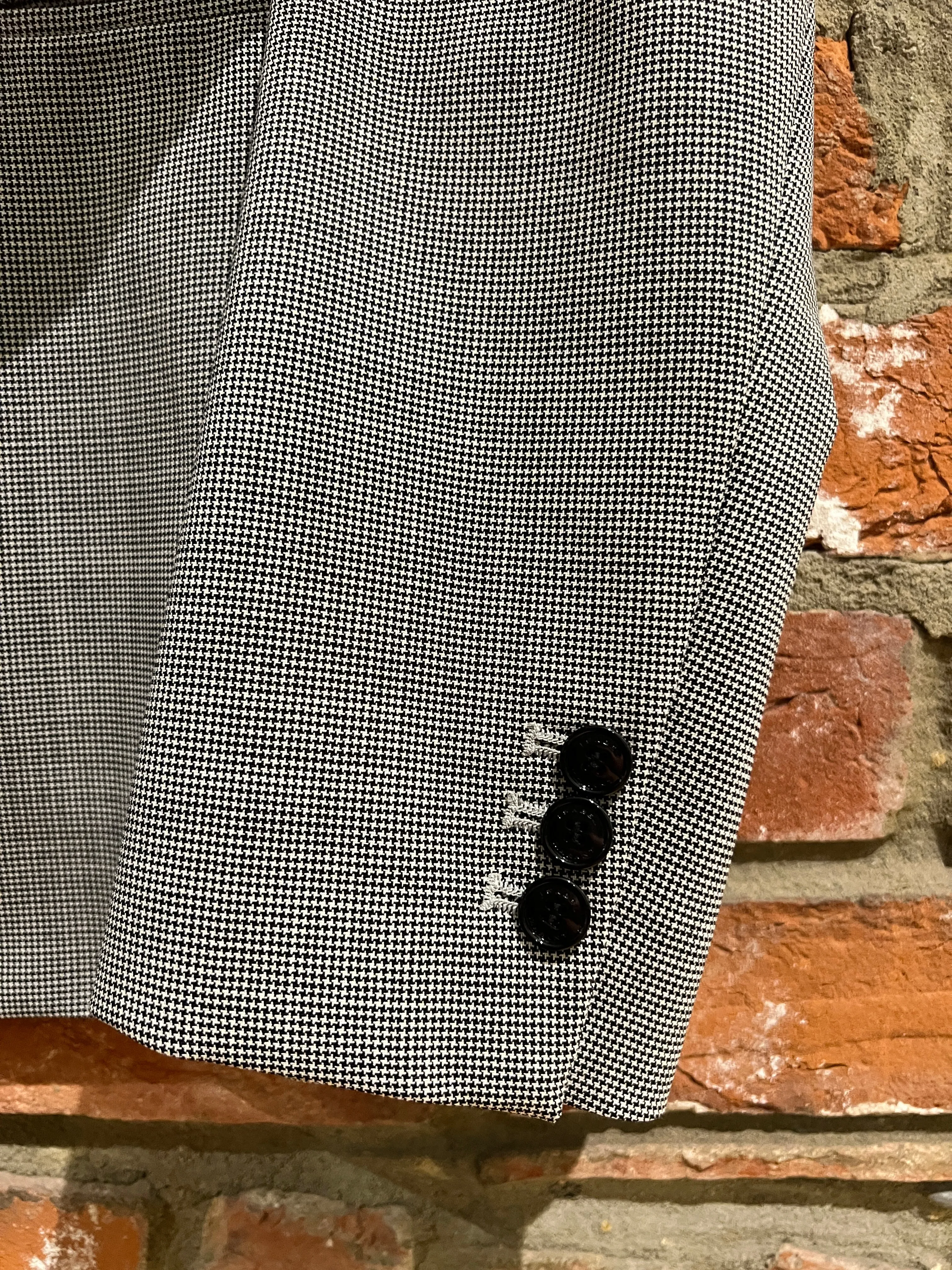 Reva Jacket in Ecru/Black