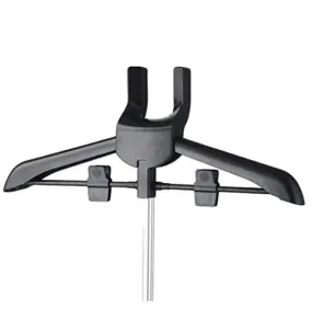 Rluii Garment Hanger/Fabric Steamer Ironing Steamer Hanger/Pants Hanger/Telescopic Folding Hanger/Garment Steamer Accessories