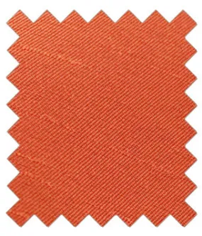 Rust Shantung Wedding Swatch