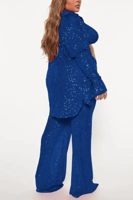 Sequin Fly Girl Pant Set (Bra Included)