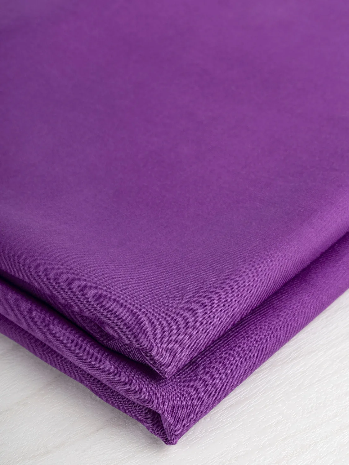 Signature Jewel Tone EcoVero Viscose - Amethyst - Swatch