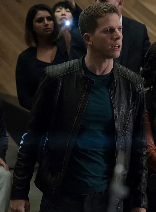 STARK SANDS LEATHER JACKET | MINORITY REPORT JACKET