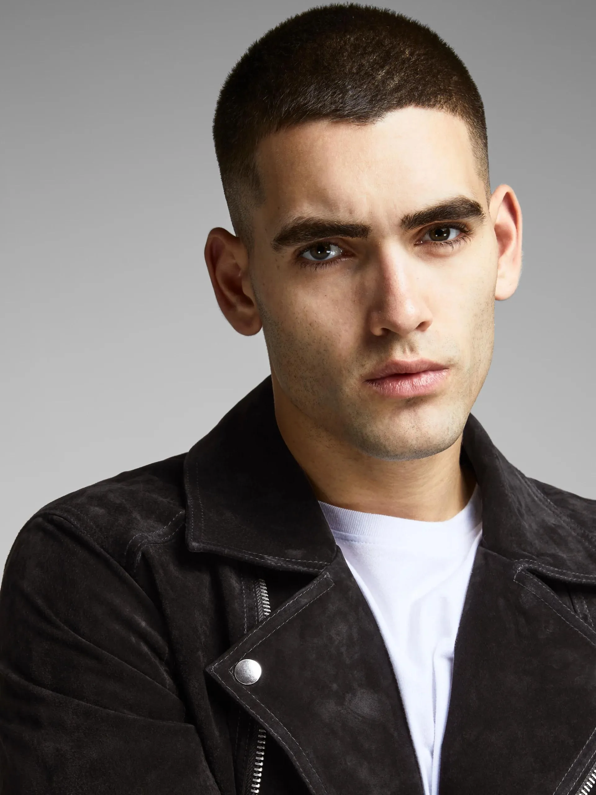 Suede Style Leather Jacket by TJS