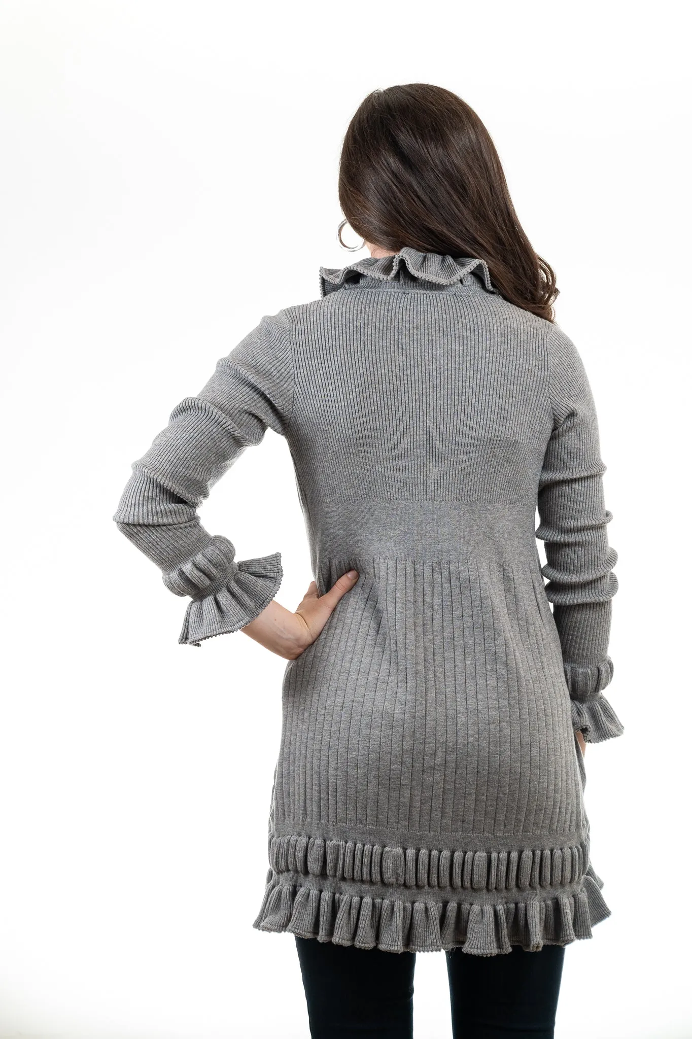 The Paige Ruffle Cardigan