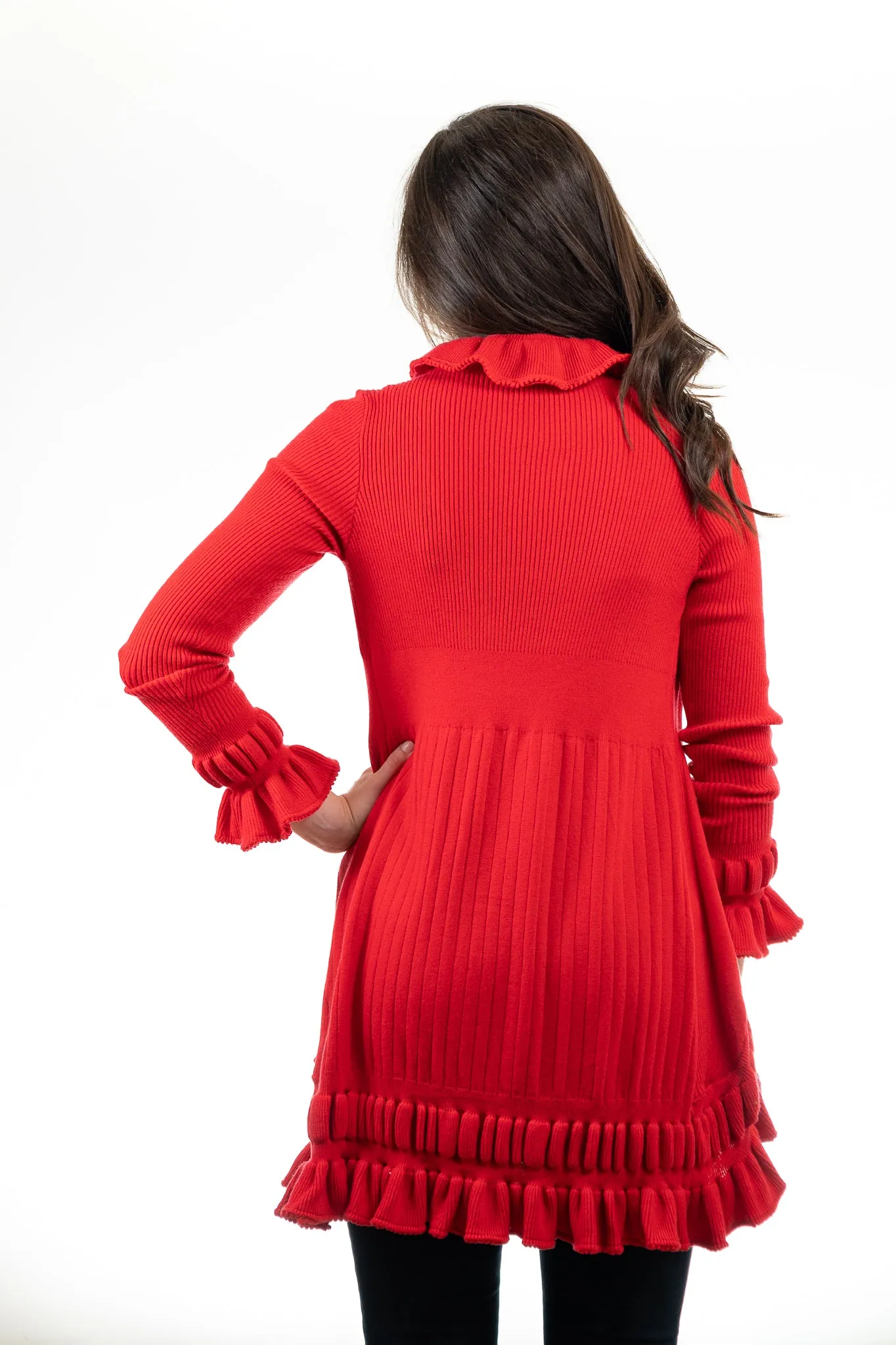 The Paige Ruffle Cardigan