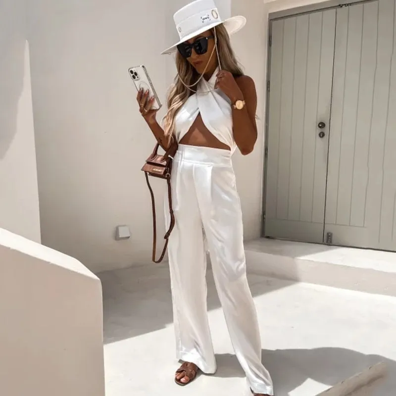 Three Ways To Wear Cross Sleeveless Jumpsuit