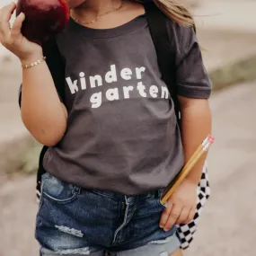 Trilogy Design Co - Kindergarten Tee in Slate