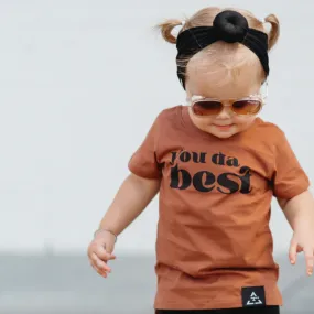 Trilogy Design Co - You Da Best Tee in Rust
