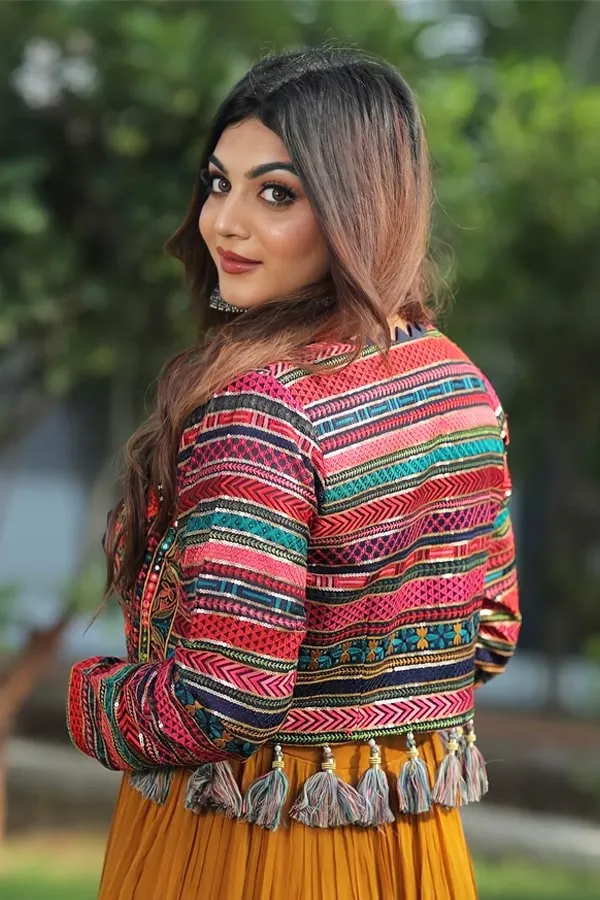 Twinkal Patel Modern gown for Indian Wedding Reception