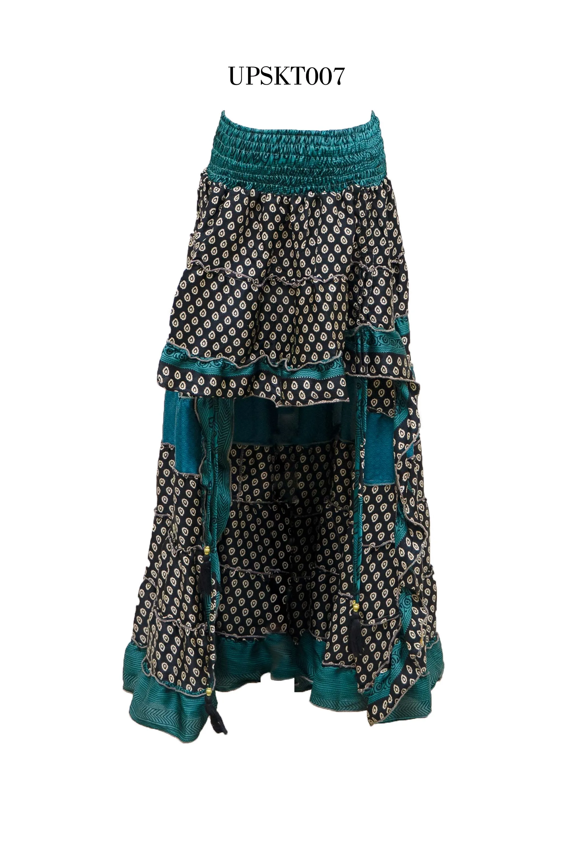 UPCYCLED SILK SKIRT