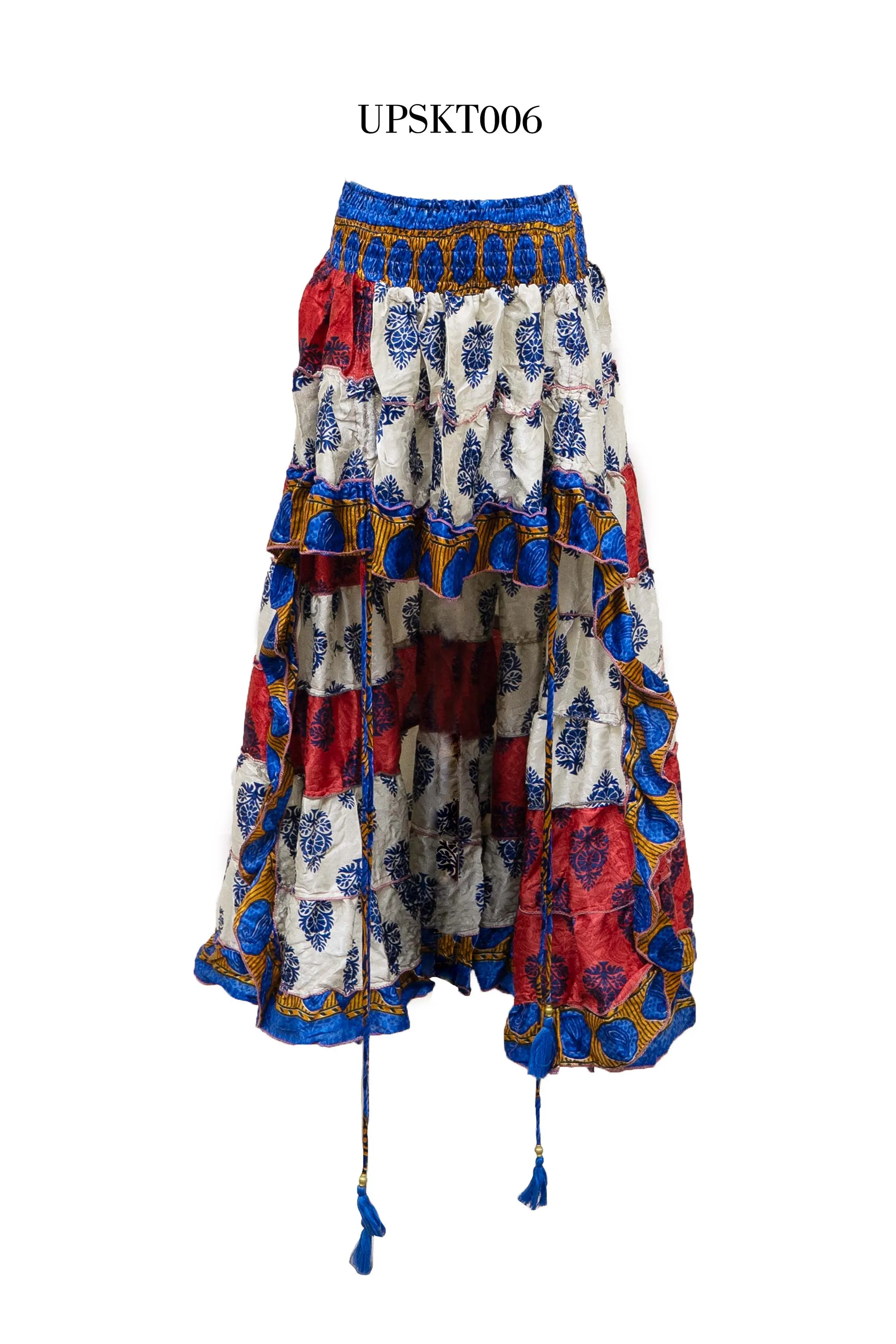 UPCYCLED SILK SKIRT