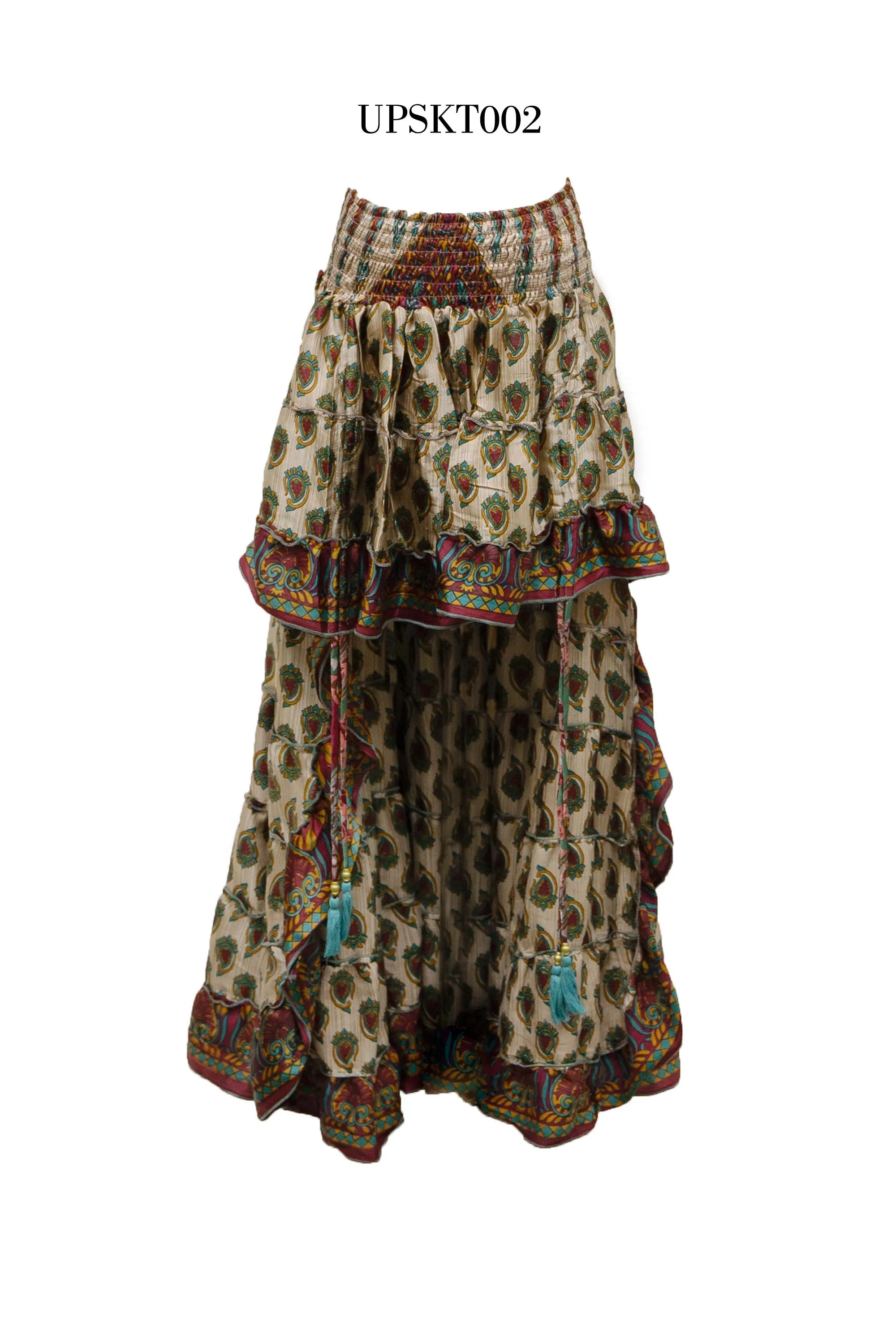 UPCYCLED SILK SKIRT