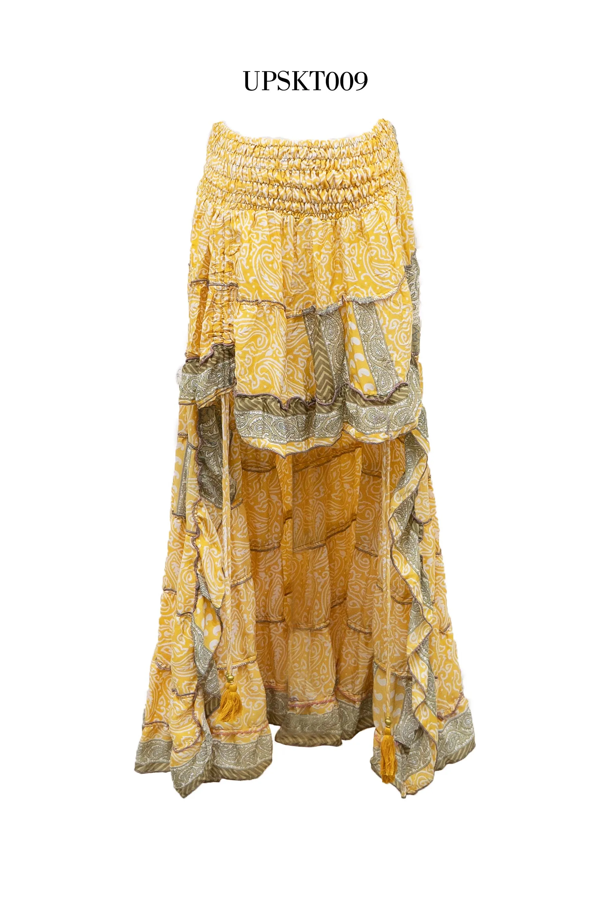 UPCYCLED SILK SKIRT