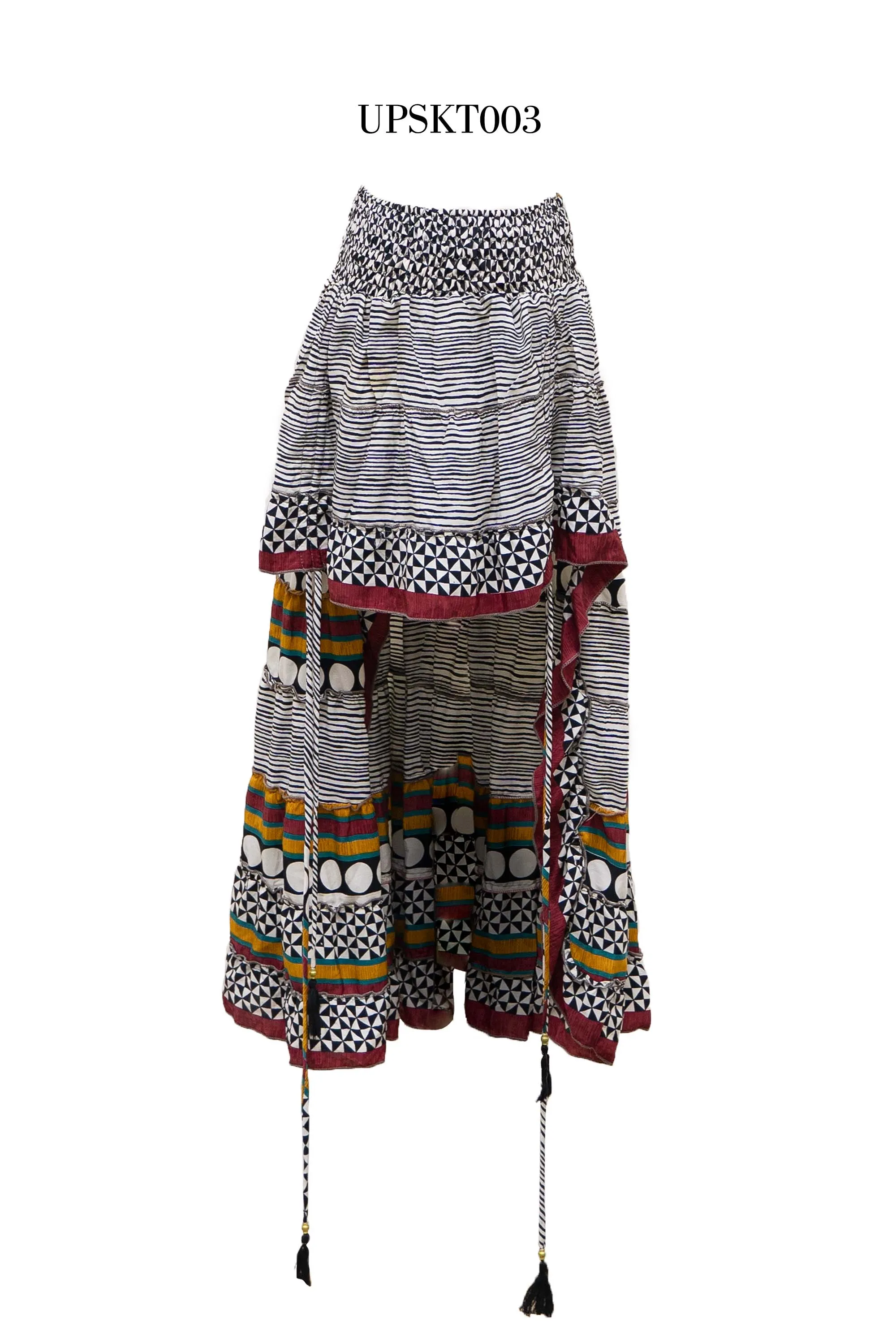 UPCYCLED SILK SKIRT