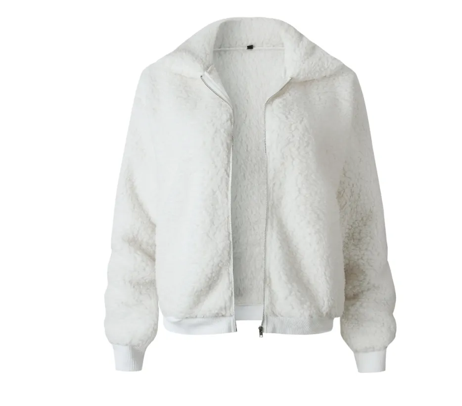 Velvet Lapel Short Jacket For Women's-GlamzLife