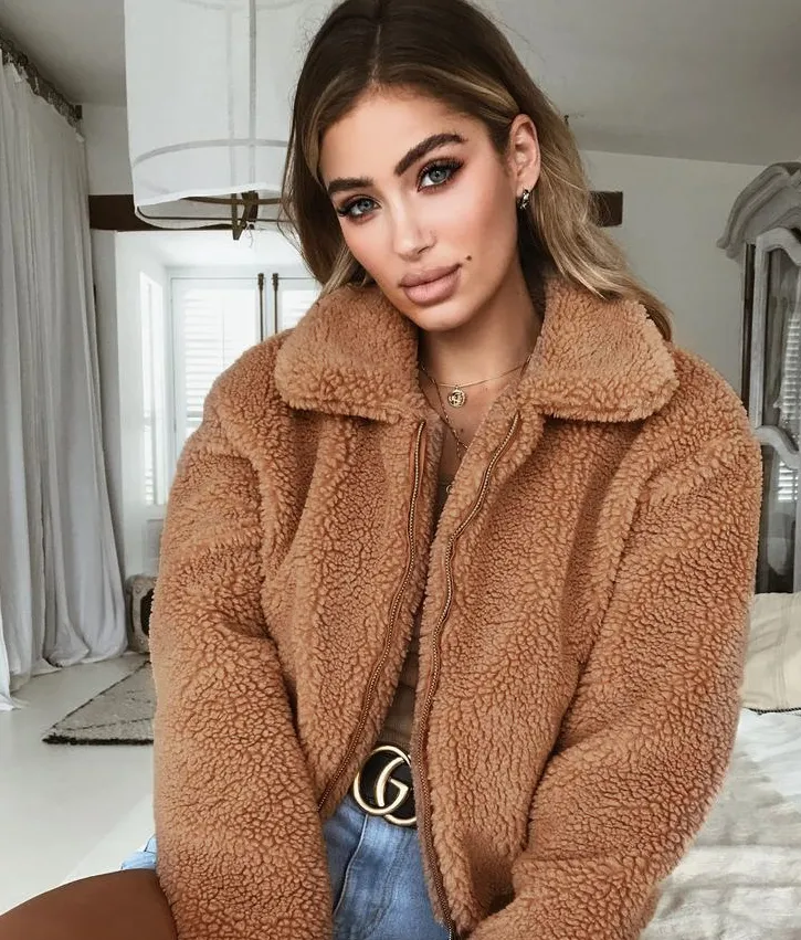 Velvet Lapel Short Jacket For Women's-GlamzLife