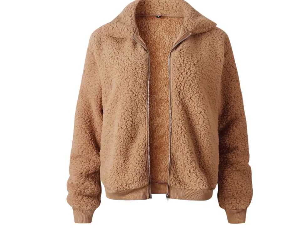 Velvet Lapel Short Jacket For Women's-GlamzLife