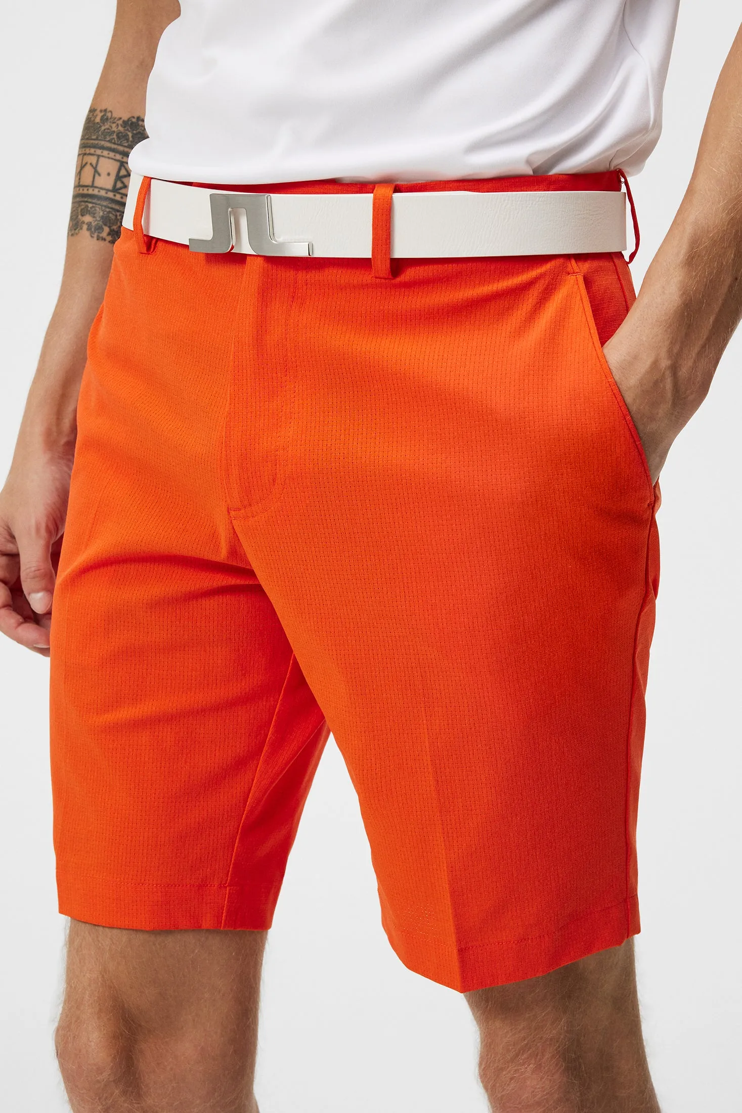 Vent Tight Shorts / Tangerine Tango