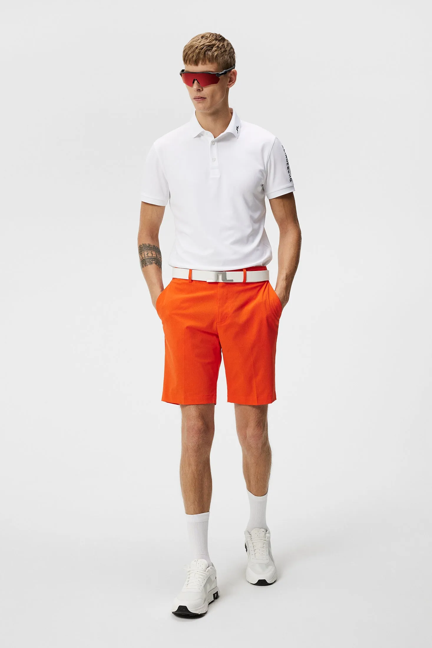 Vent Tight Shorts / Tangerine Tango