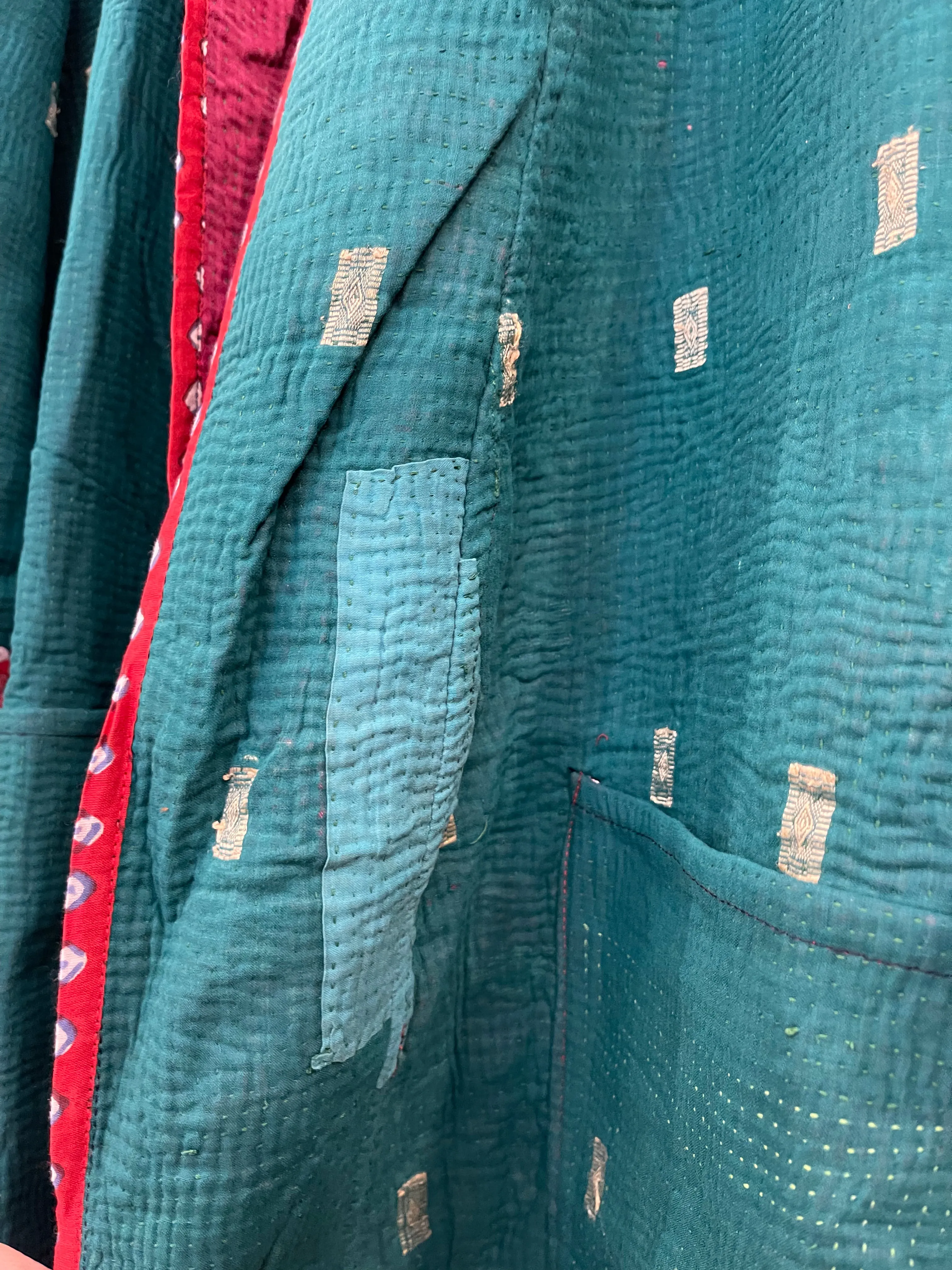Vintage Kantha Jacket - GREENSLEEVES