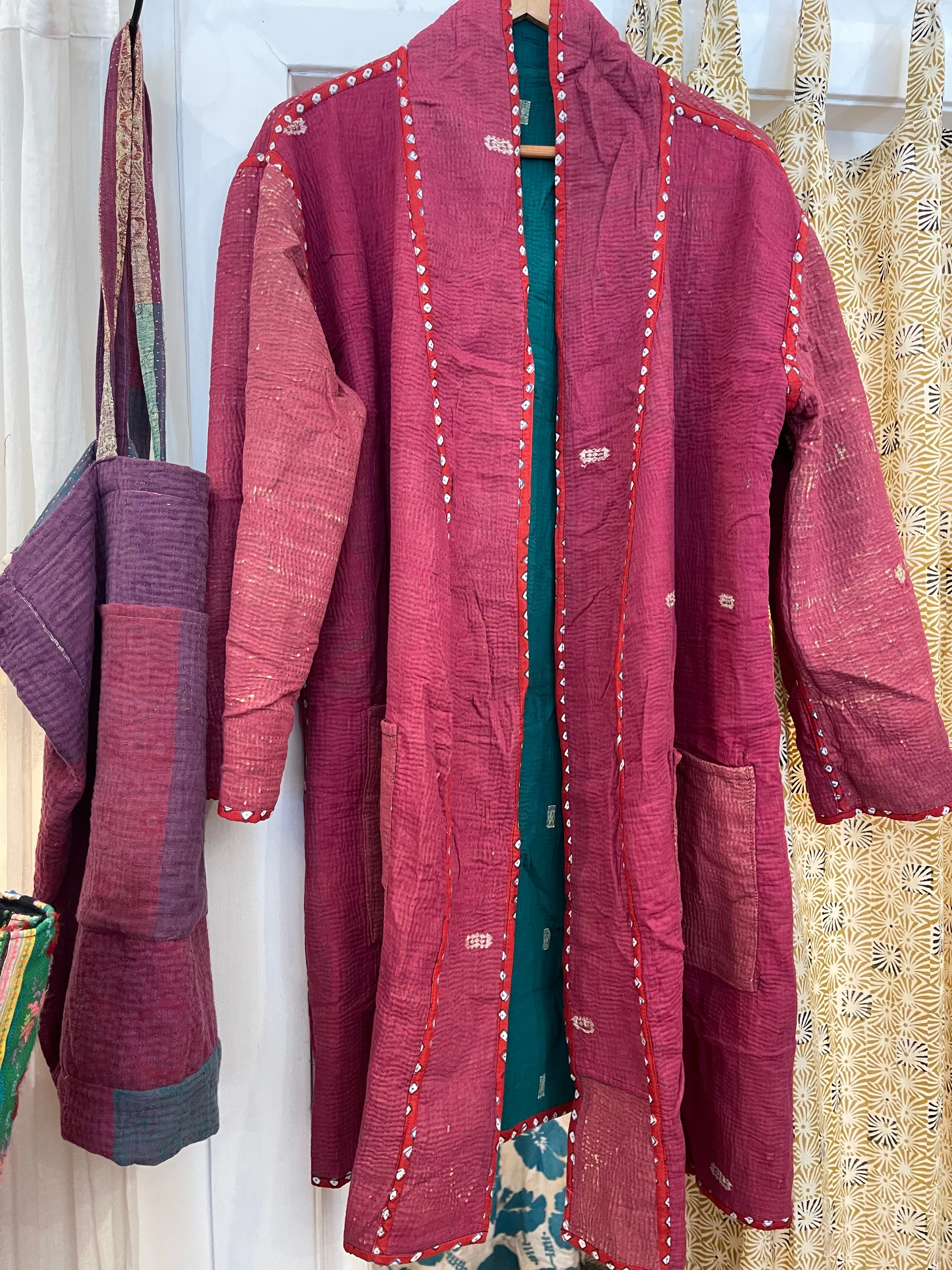 Vintage Kantha Jacket - GREENSLEEVES