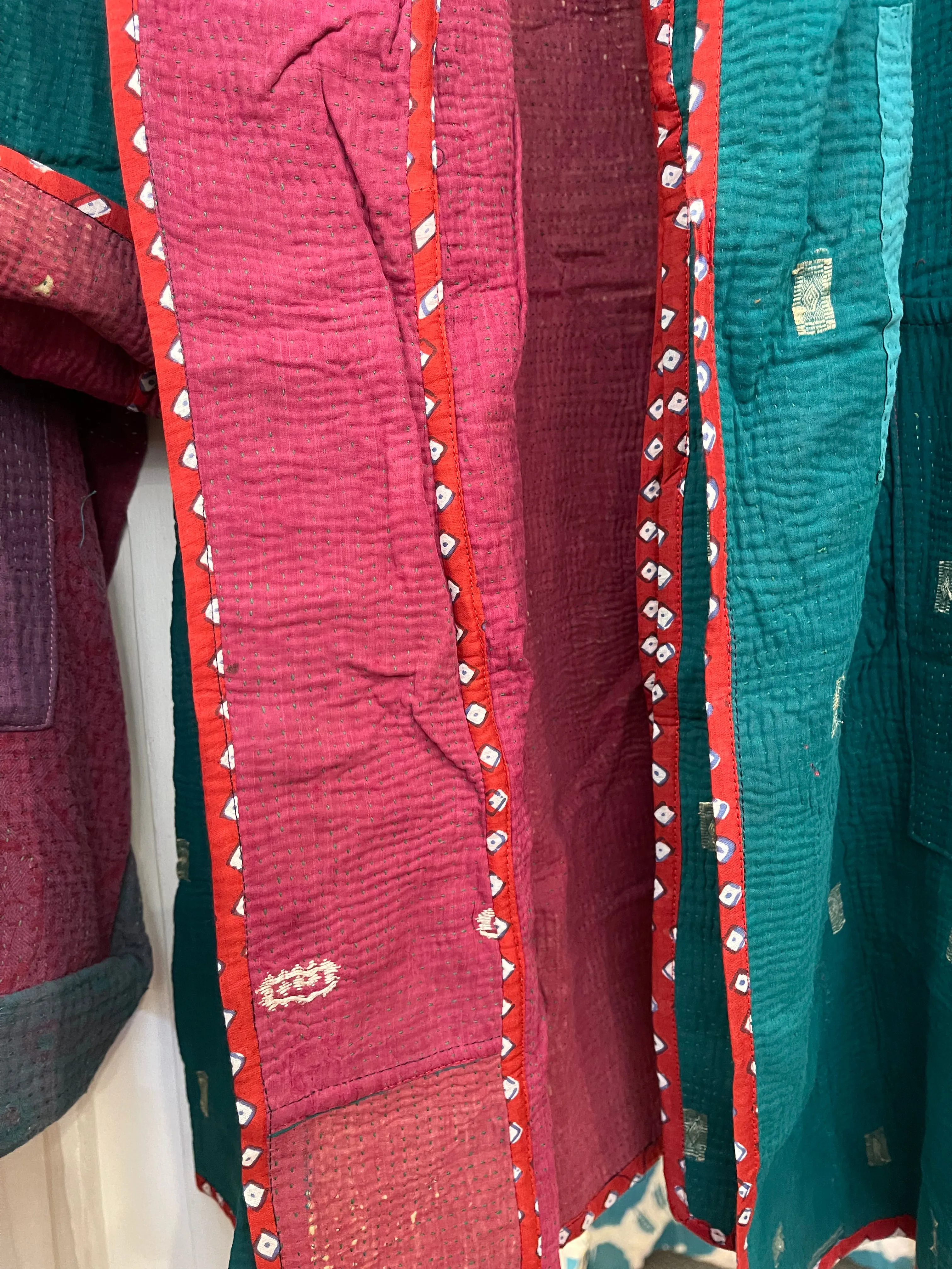 Vintage Kantha Jacket - GREENSLEEVES