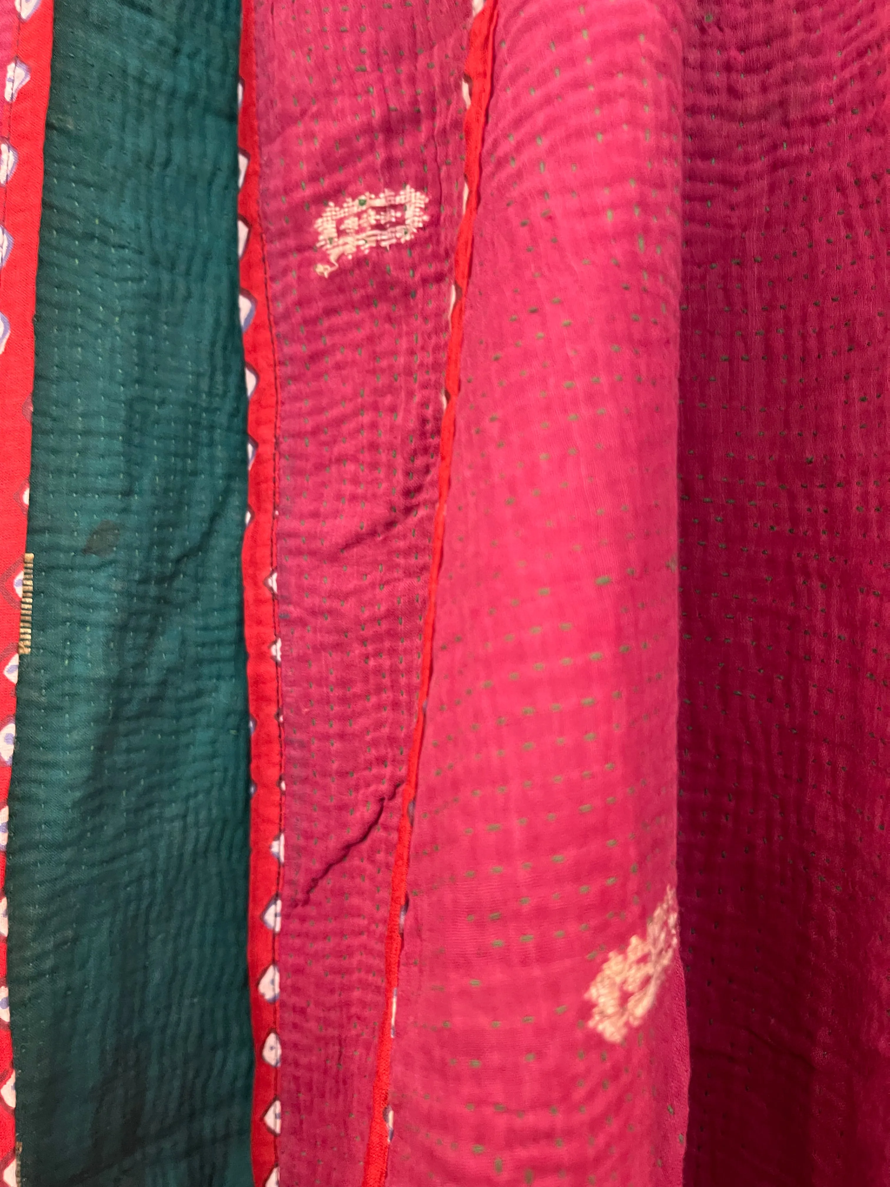 Vintage Kantha Jacket - GREENSLEEVES