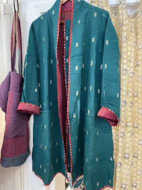 Vintage Kantha Jacket - GREENSLEEVES