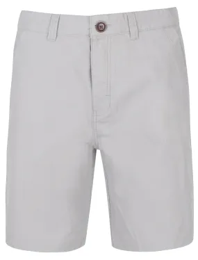 Volcanic Cotton Twill Chino Shorts In Paloma - Tokyo Laundry