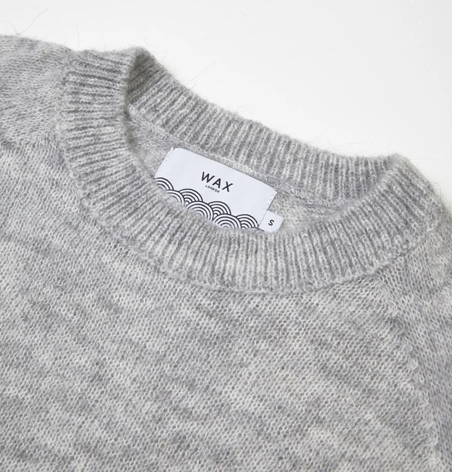 Wax London Alp Knitted Jumper – Grey