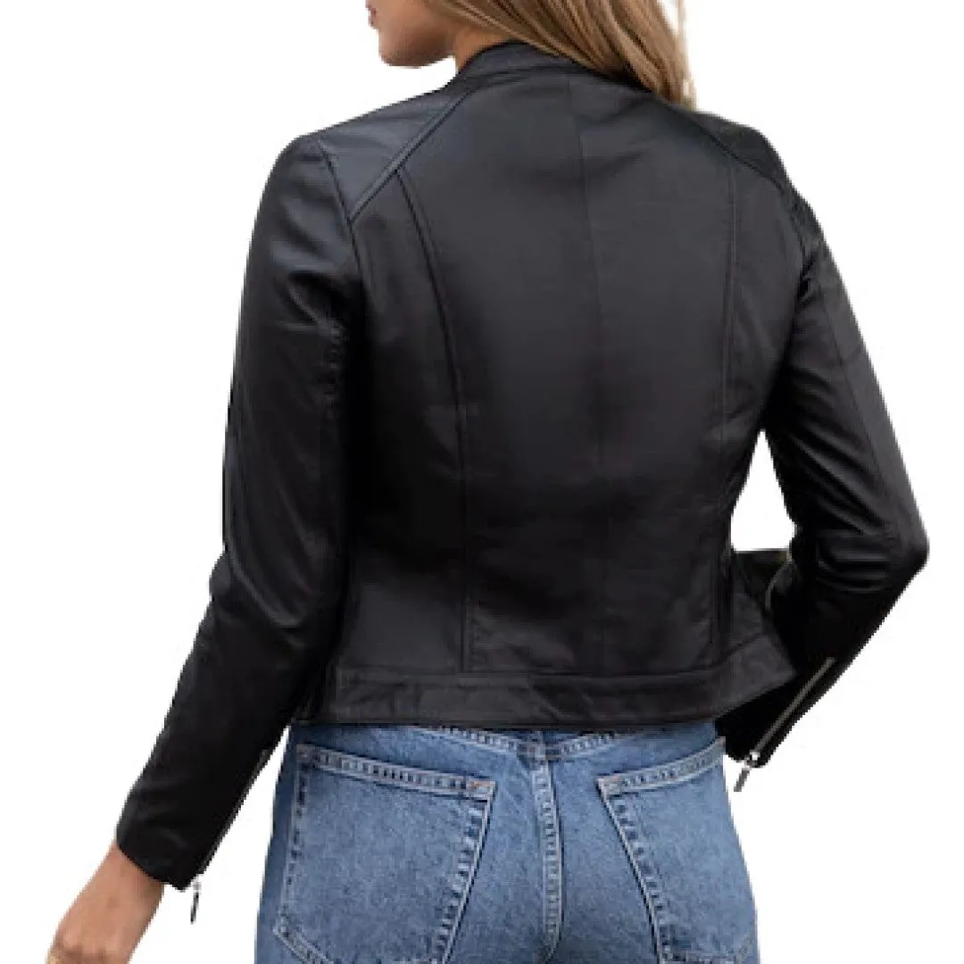 Women's Leather Jackets Classic Style