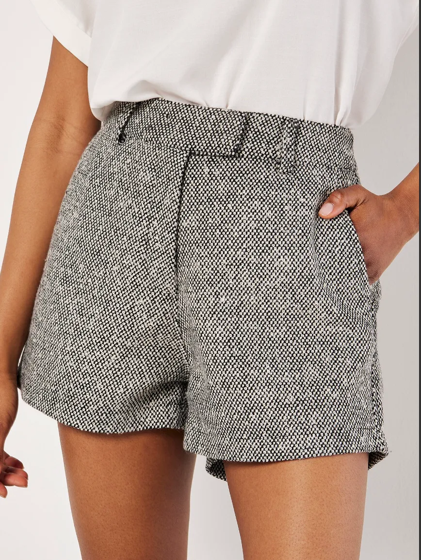 Woven Textured Shorts