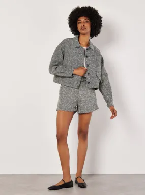 Woven Textured Shorts