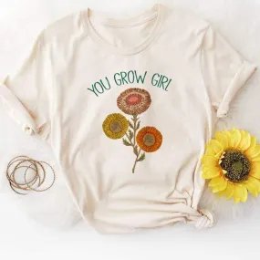 You Grow Girl Graphic Tee